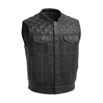 Lightweight Leather Vests For Motorbike Touring