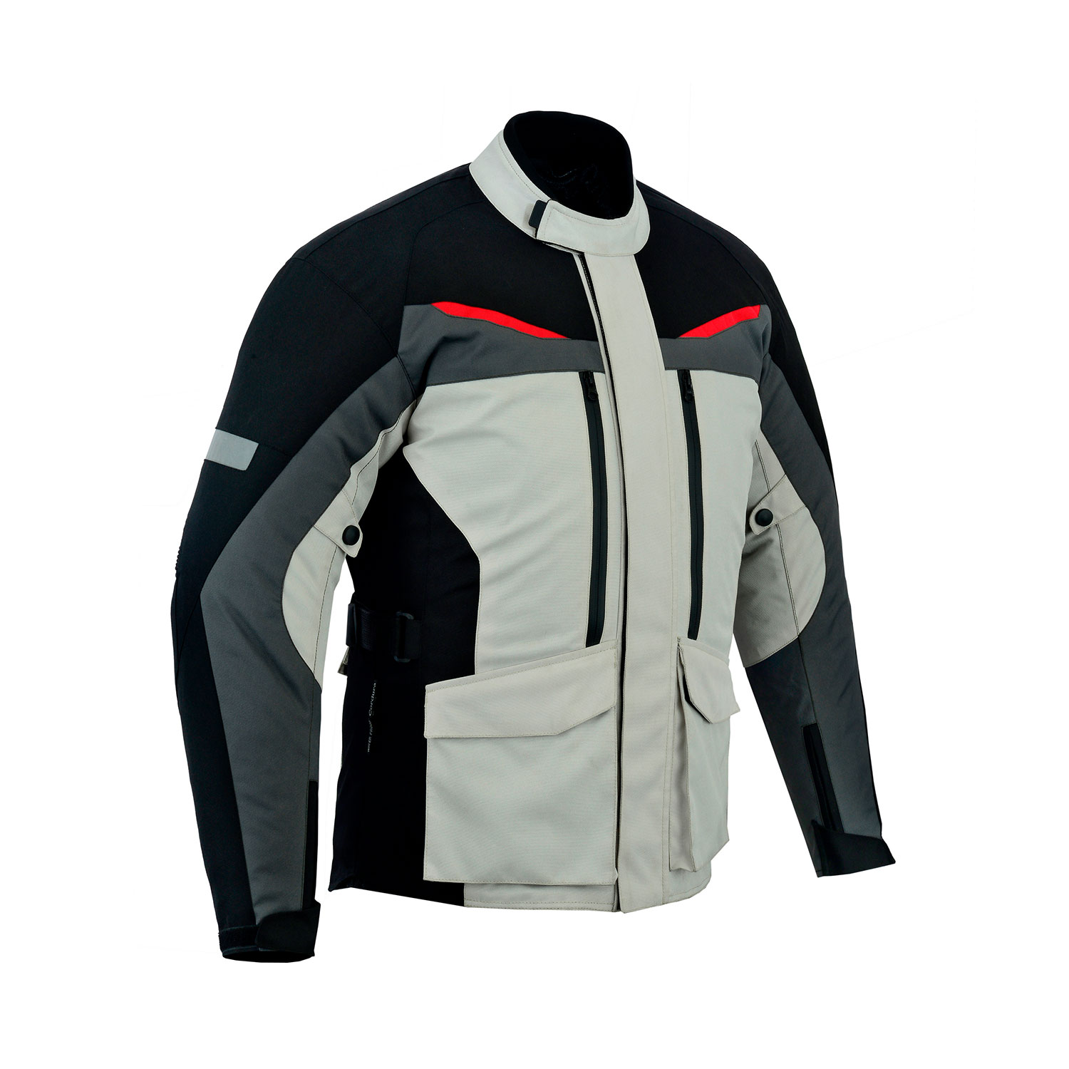 Cordura Textile Jackets Side View of Cordura Textile Jackets With CE-Approved Removable Armor