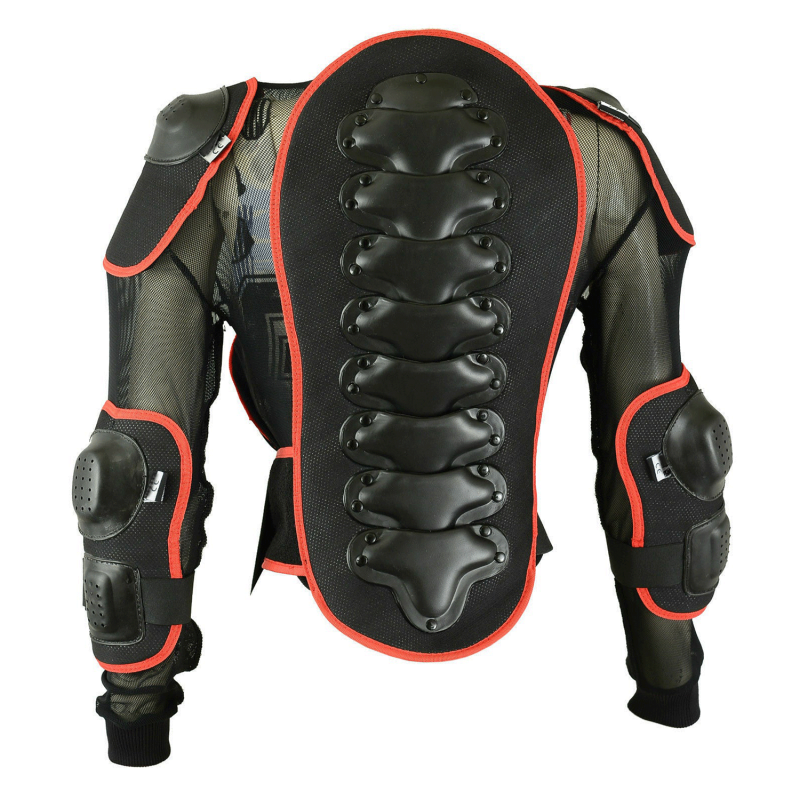 CE-Certified Apprved Motorcycle Body Armor Jacket Back