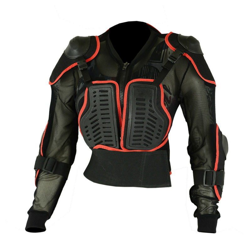 CE-Certified Apprved Motorcycle Body Armor Jacket Front