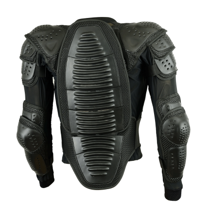 Maximum Protection CE-Certified Motorcycle Body Armor Jacket back