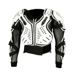 OEM Motocross White Body Armor Jackets for Global Distributors Front