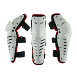 Protective Knee and Shin Guards for Motocross Riders
