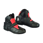 Waterproof Breathable Short Leather Riding Boots For Racers - Image 2