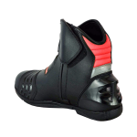 Waterproof Breathable Short Leather Riding Boots For Racers - Image 3