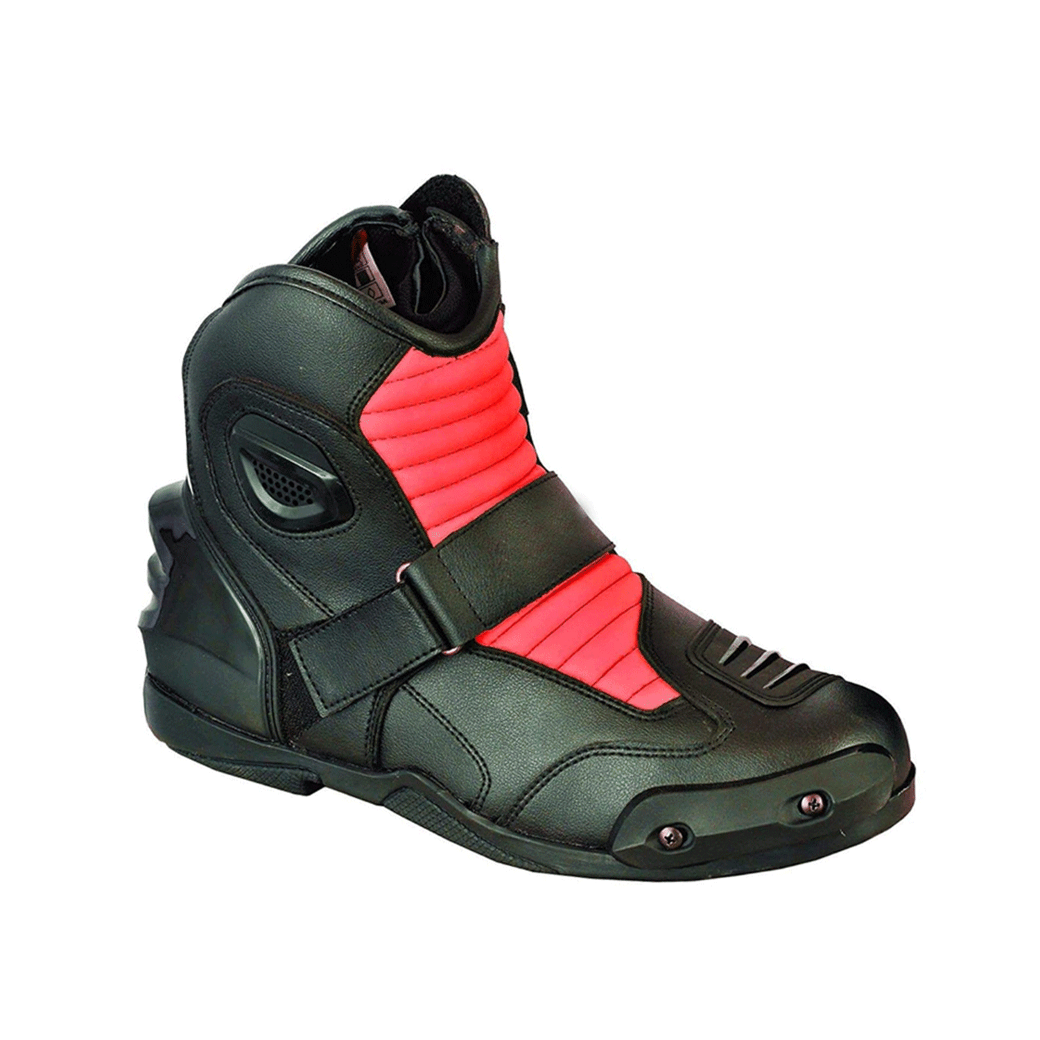 1 Waterproof Breathable Short Leather Riding Boots For Racers - Image 1