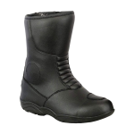 Abrasion-Resistant Leather Motorcycle Boots For Touring