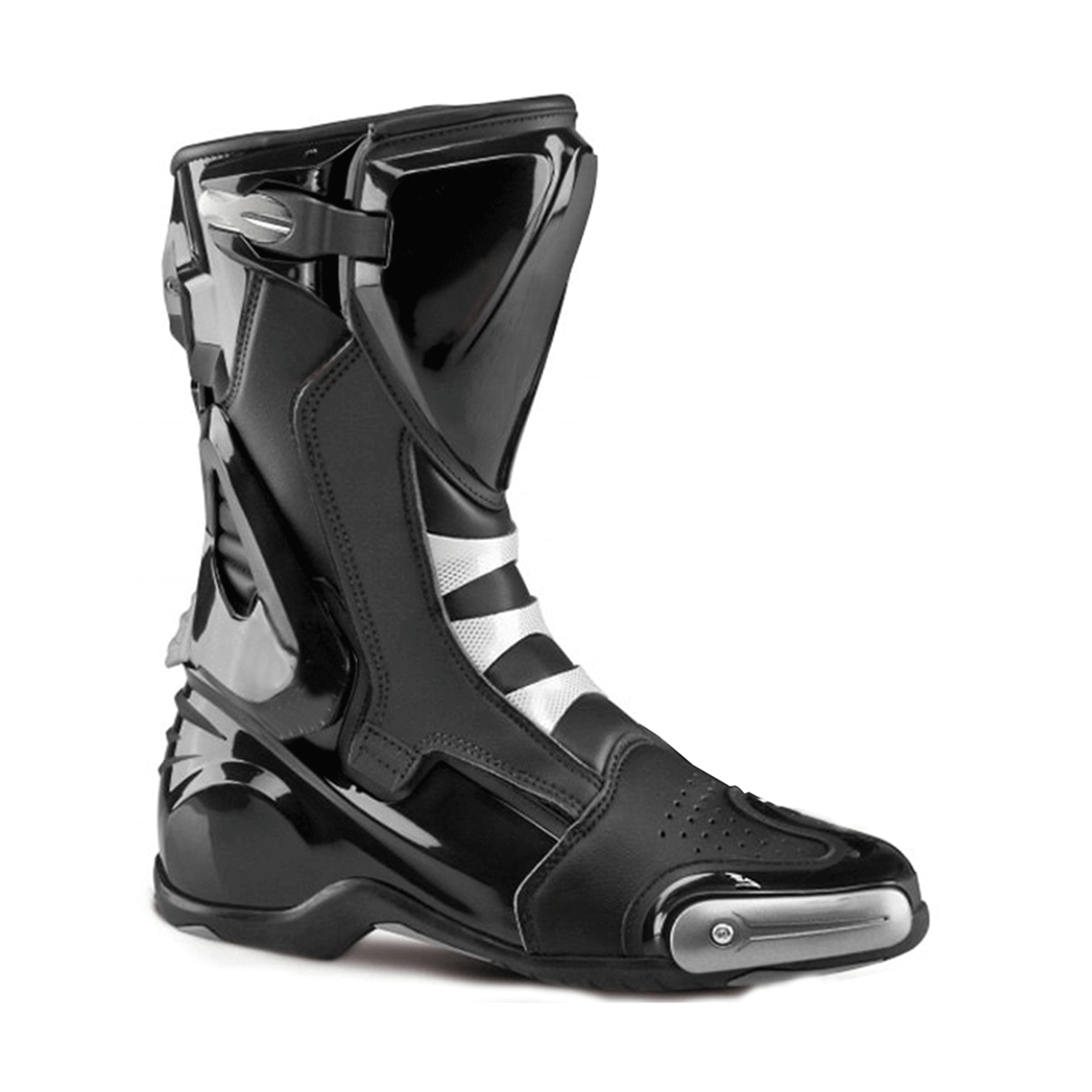 2 Impact-Resistant Motorcycle Boots With Reinforced TPU Panels - Image 1