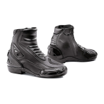 Impact-Resistant Short Motorcycle Leather Boots For Racer - Image 2