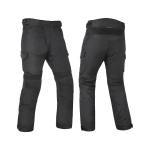 Adjustable Textile Pants With Waist And Ankle Straps - Image 2