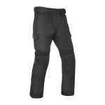 Adjustable Textile Pants With Waist And Ankle Straps