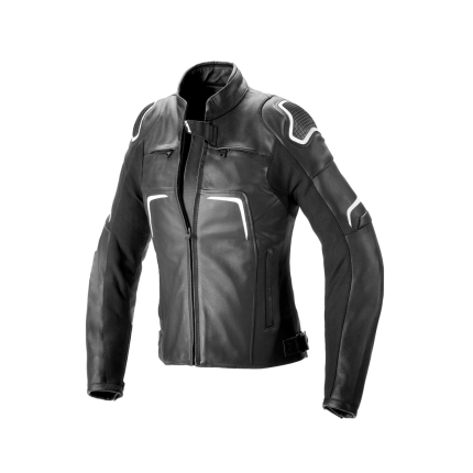 Women’s Motorcycle Leather Jackets With CE-Approved Armor